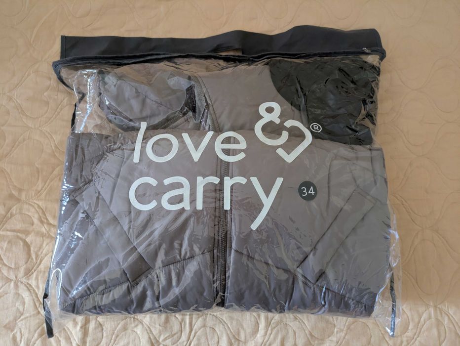 Слінгокуртка 3в1 Love&Carry 34р. колір mokka