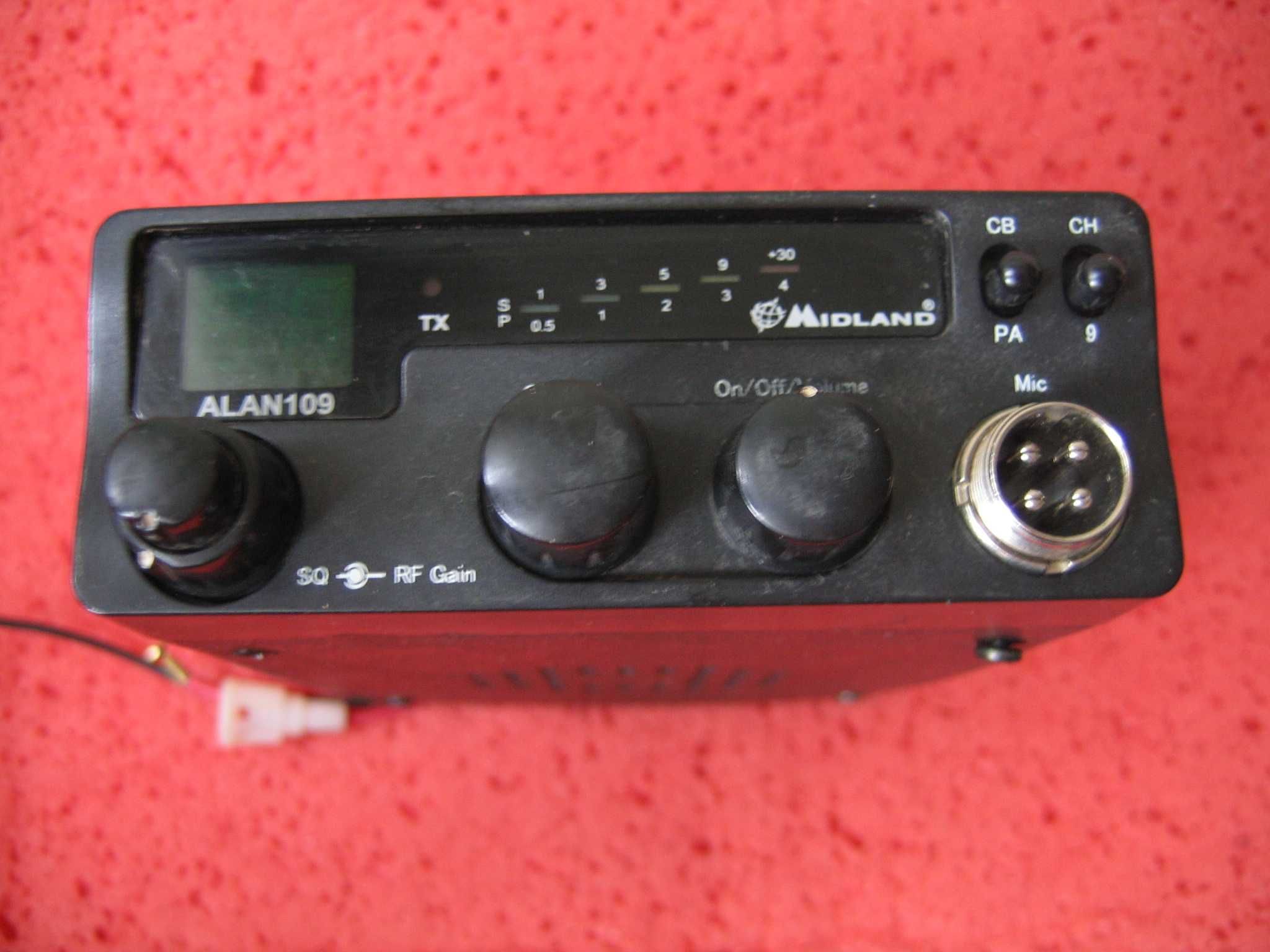 CB RADIO Midland Alan 109 - RF GAIN