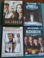 Filmy DVD 4 szt.,Edison, Tajemnica Galindeza, Szepty w mroku