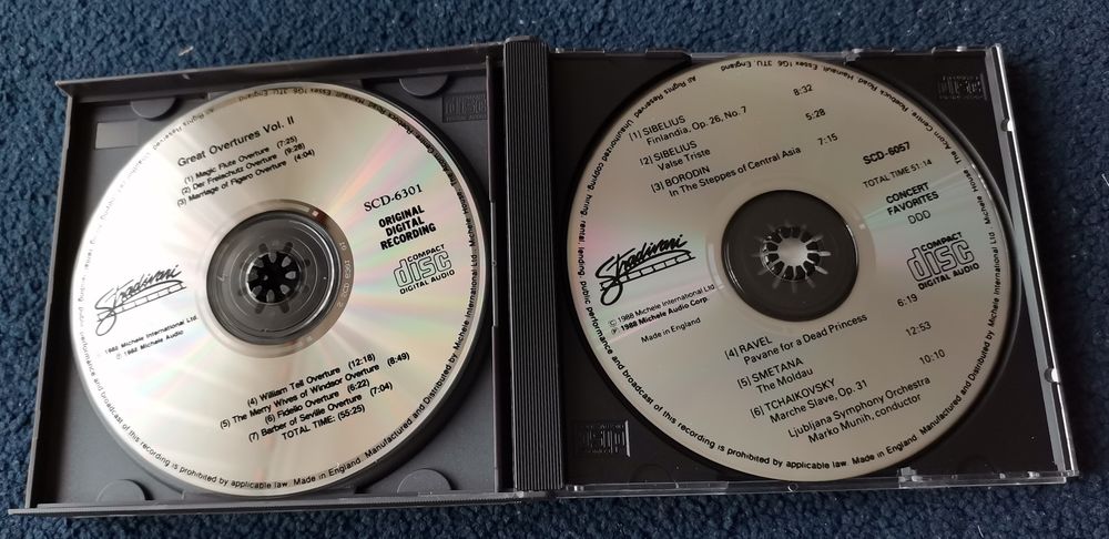 5 CDS The Great Classics - Grandes Clássicos Beethoven, Amadeus Tchai