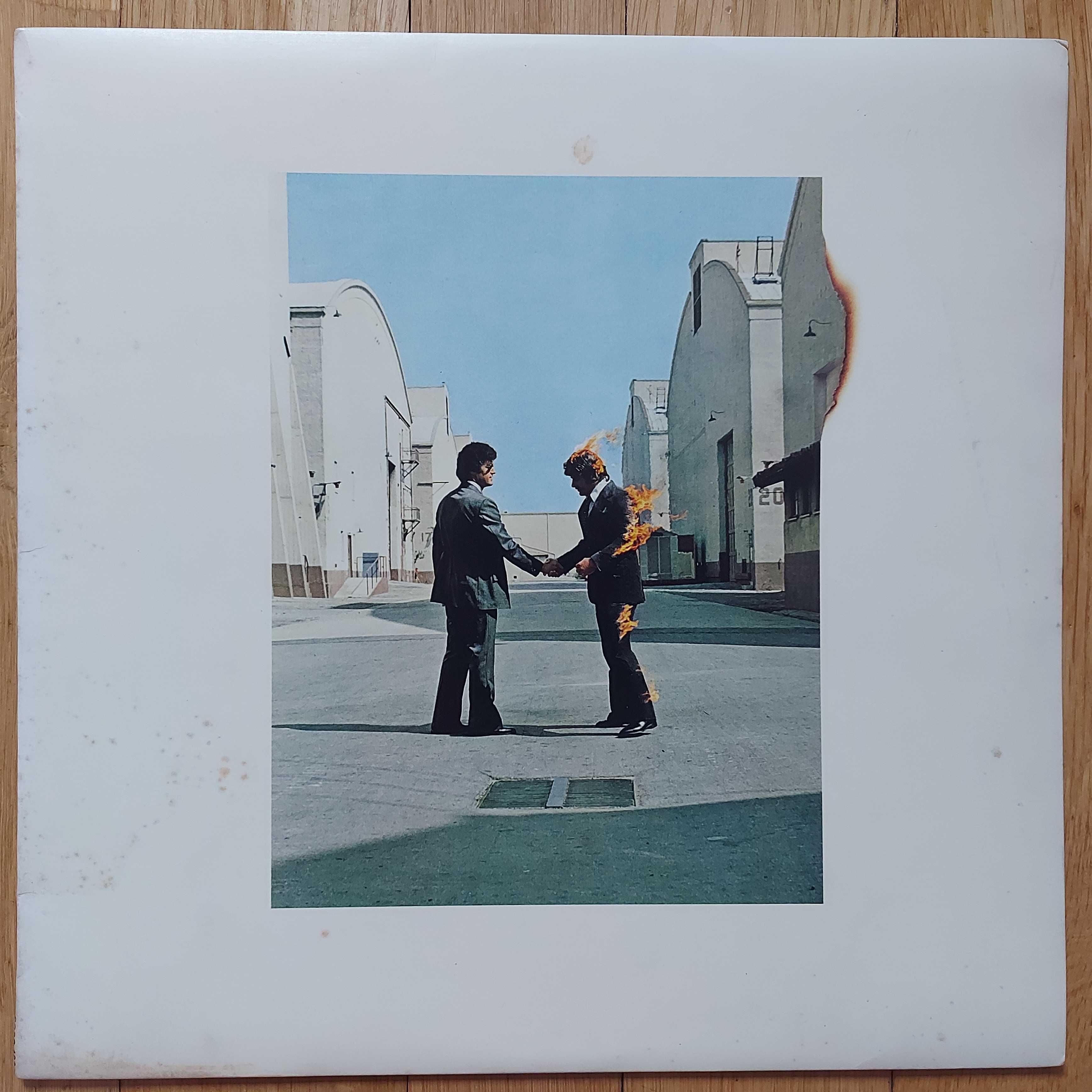 Pink Floyd ‎Wish You Were Here =炎 (あなたがここにいてほしい) 01 Sep 1975 Japan VG+