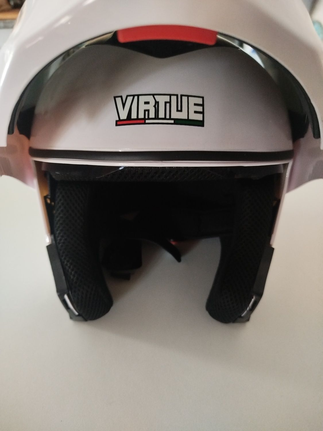 Capacete moto branco