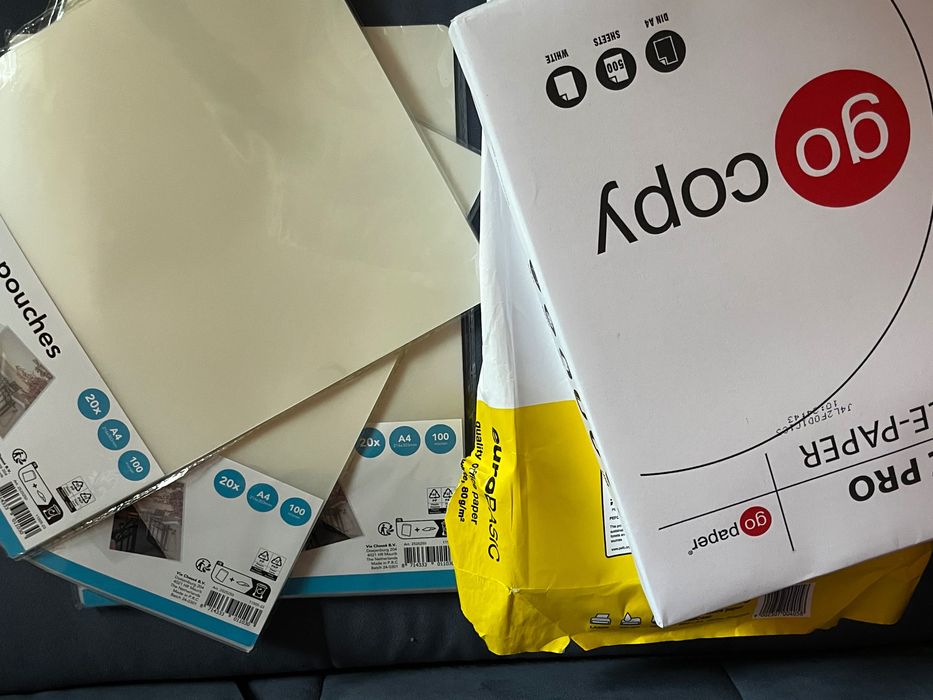 Zestaw biurowy Epson EcoTank L3270 + tusze, papier, laminator i folie