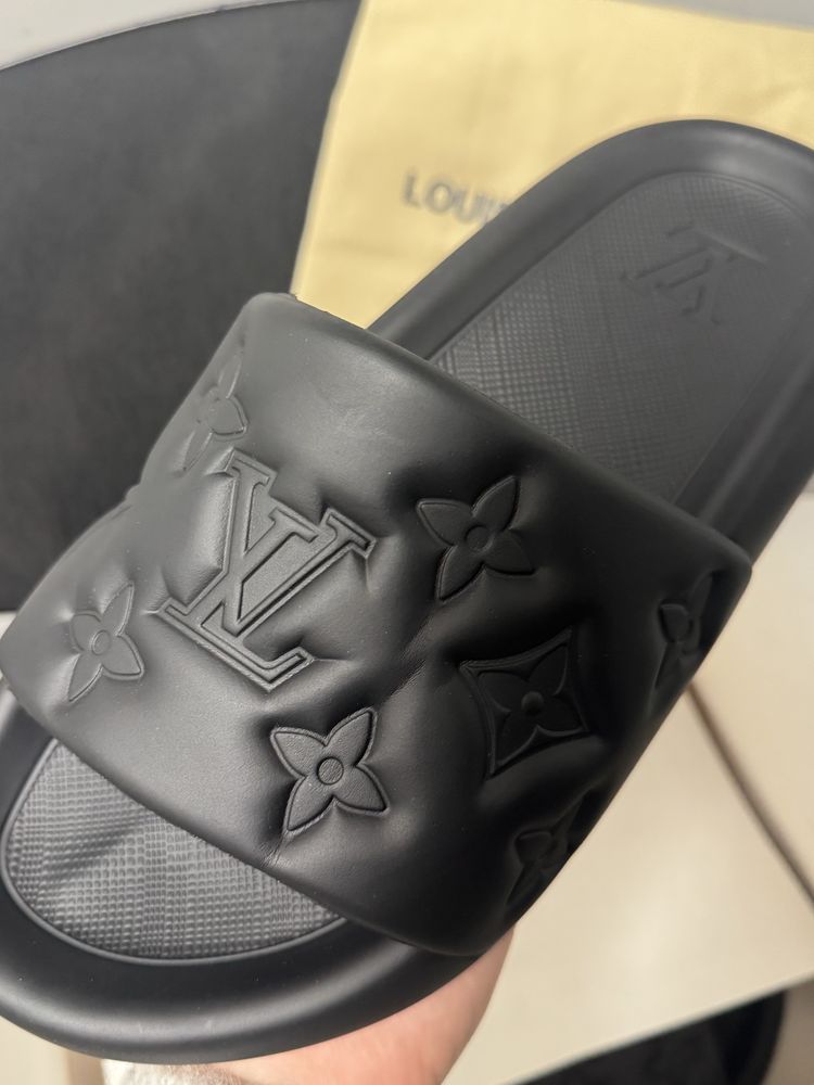 Louis Vuitton LV slide klapki laczki yeezy 41 meskie