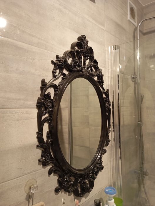 Lustro i żyrandol Glamour