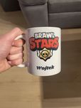 Kubek cermiczny z nadrukiem gra imienny brawl stars