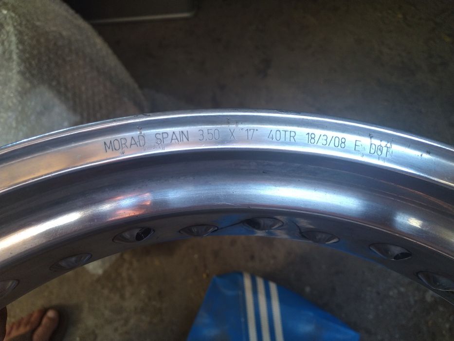 Aro morad 17 largura 3.5 TR40
