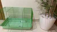 Gaiola verde para roedores