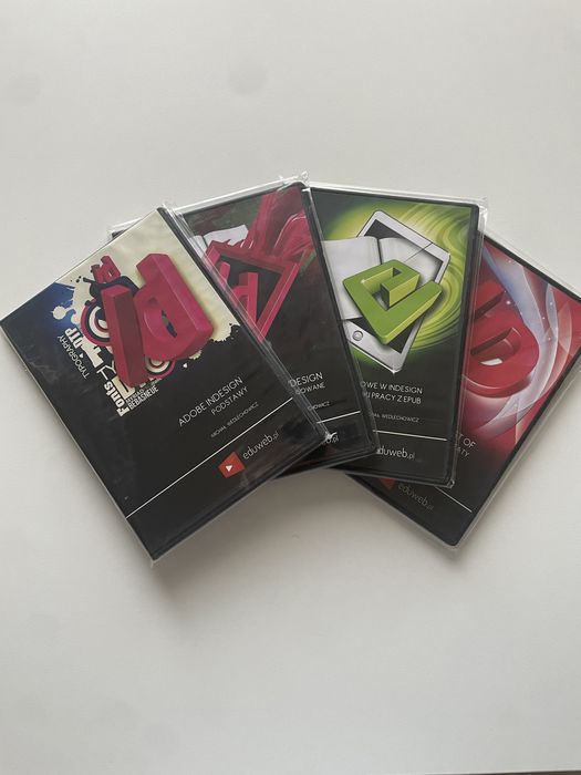 Adobe Indesign - Pakiet 4 Kursów DVD, eduweb.pl