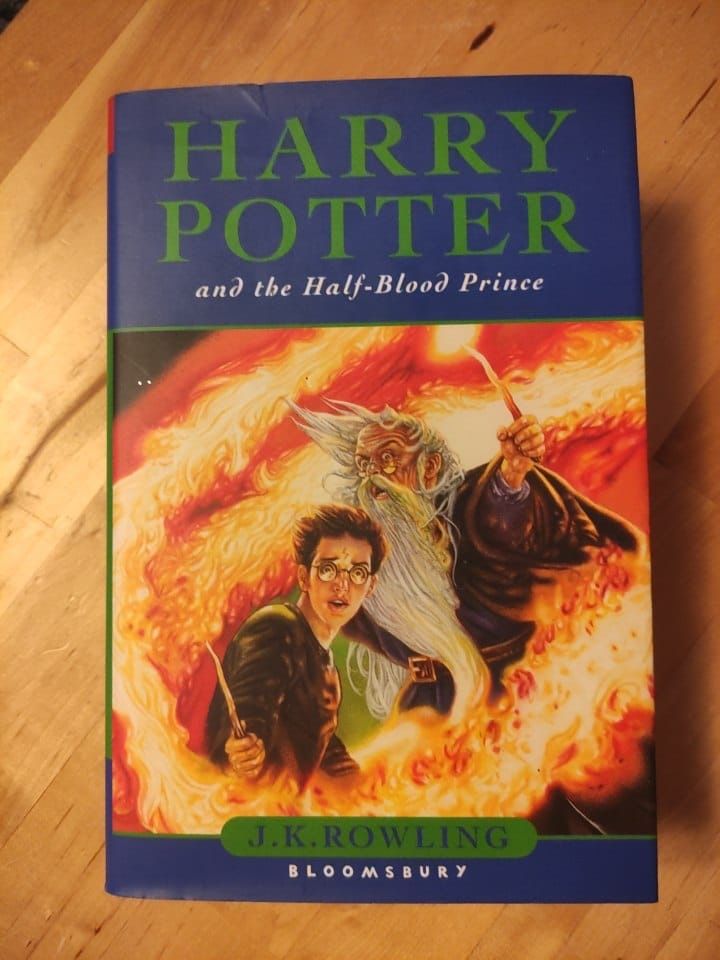 Harry Potter and the Half-blood Prince with Misprint 1st Edition