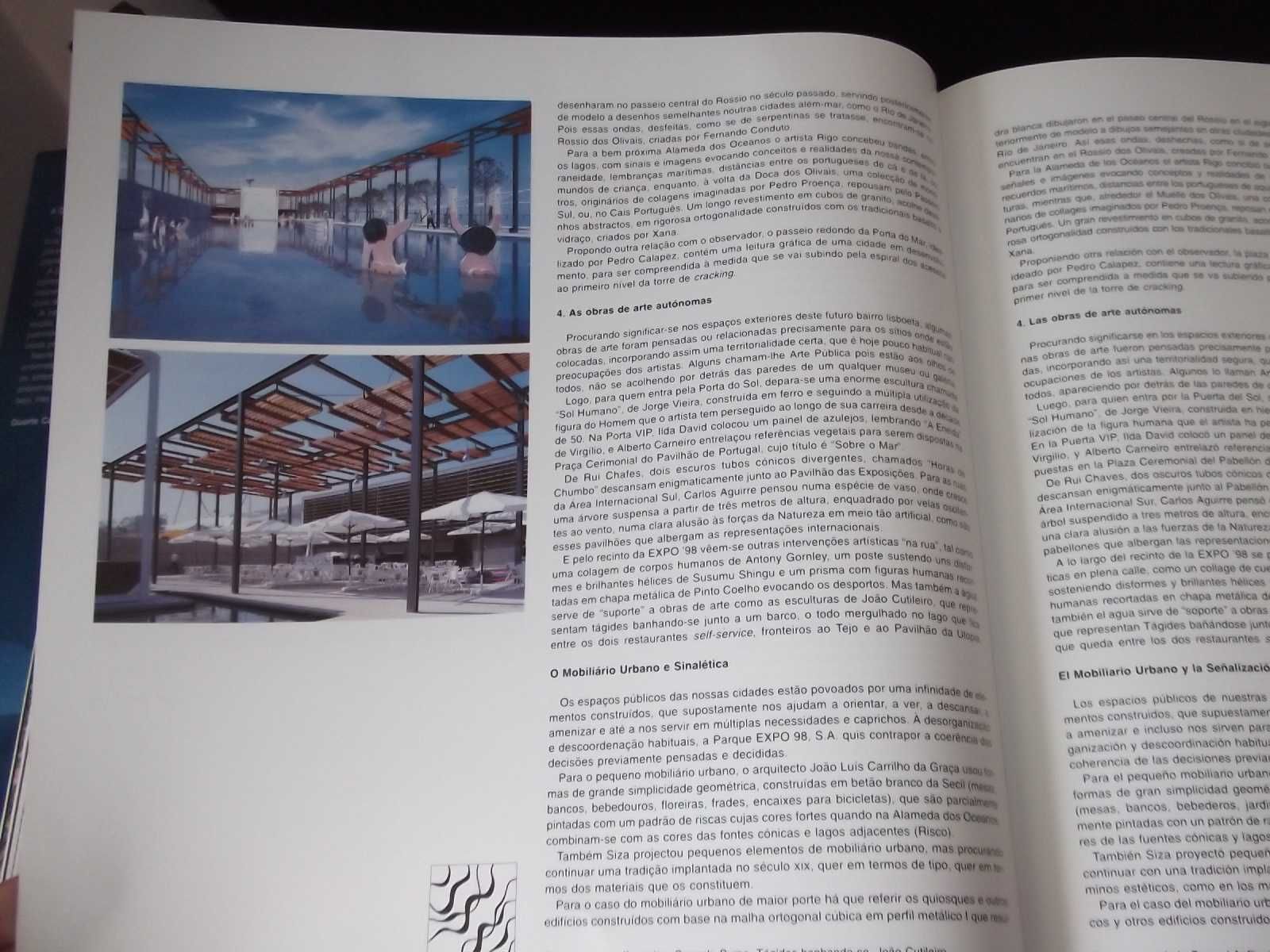 Livro Exposição Mundial Lisboa Arquitectura Expo98