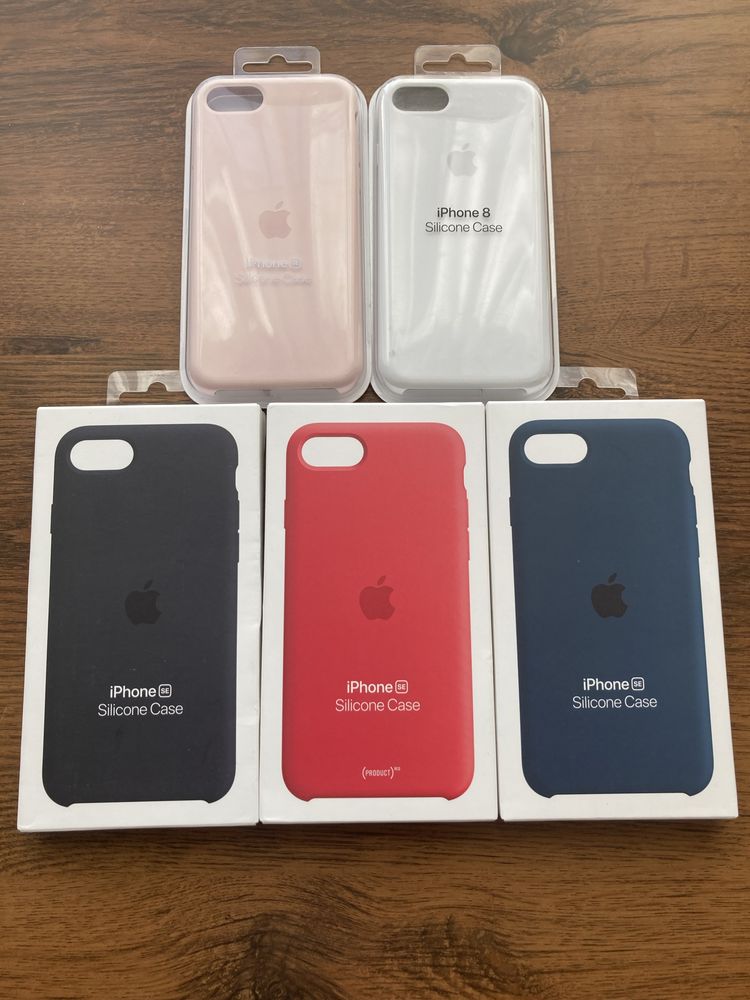 Оригинал чехол Apple Iphone se 2020 silicone case