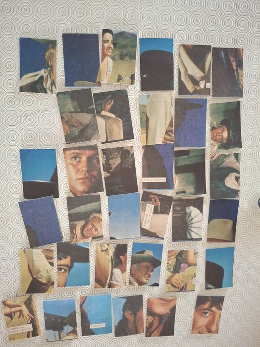 35 Cromos anos 60 abc high chaparral raros
