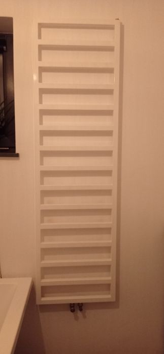 Grzejnik łazienkowy biały 170x50cm profil 30x30mm