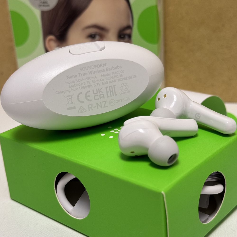 Нові Навушники Belkin Soundform Nano True Wireless White