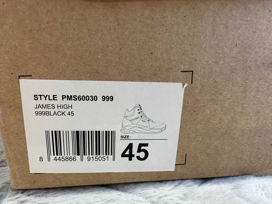 buty botki męskie skórzane pepe jeans james high 45