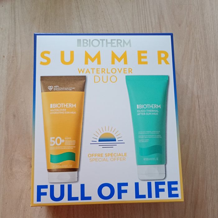 Biotherm SUMMER WATERLOVER DUO 200ml 200ml zestaw do opalania