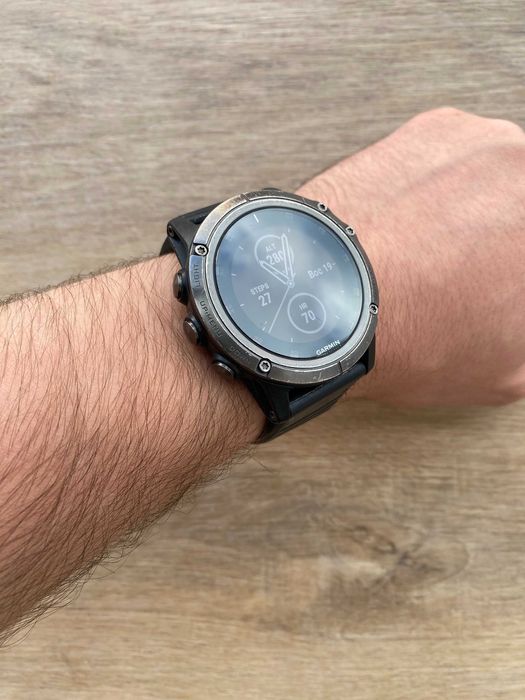 Garmin Fenix 5X Plus Sapphire | Карти, WIFI, Музика | Гарантія