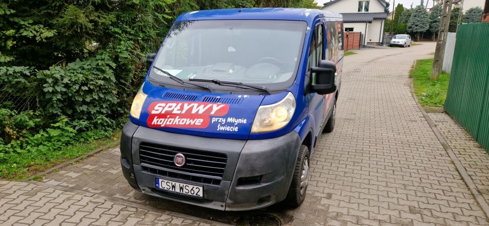 Fiat ducato Panorama 2.3 9 osobowy 2008r Salon Polska