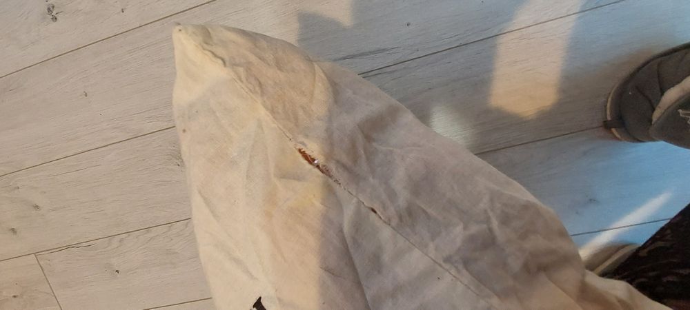 Torba szmaciana na zakupy z materiału