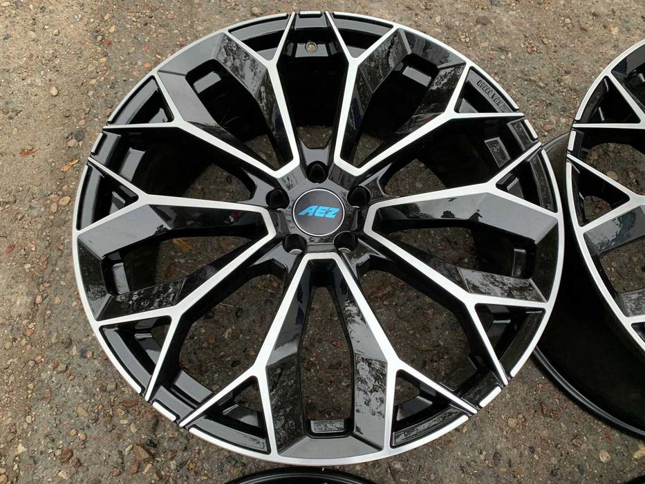 4x felgi AEZ LEIPZIG Dark 22x9,5 rozstaw 5x112 ET 32 NOWE AUDI Q7 Q8