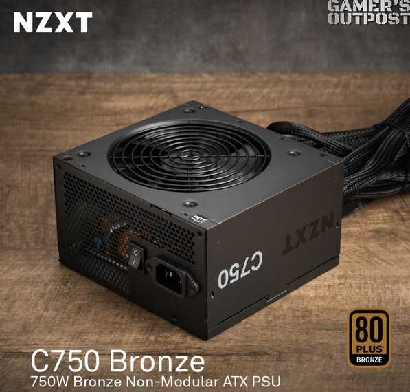 Новий! Блок живлення NZXT C750 750W 80+ Bronze Black