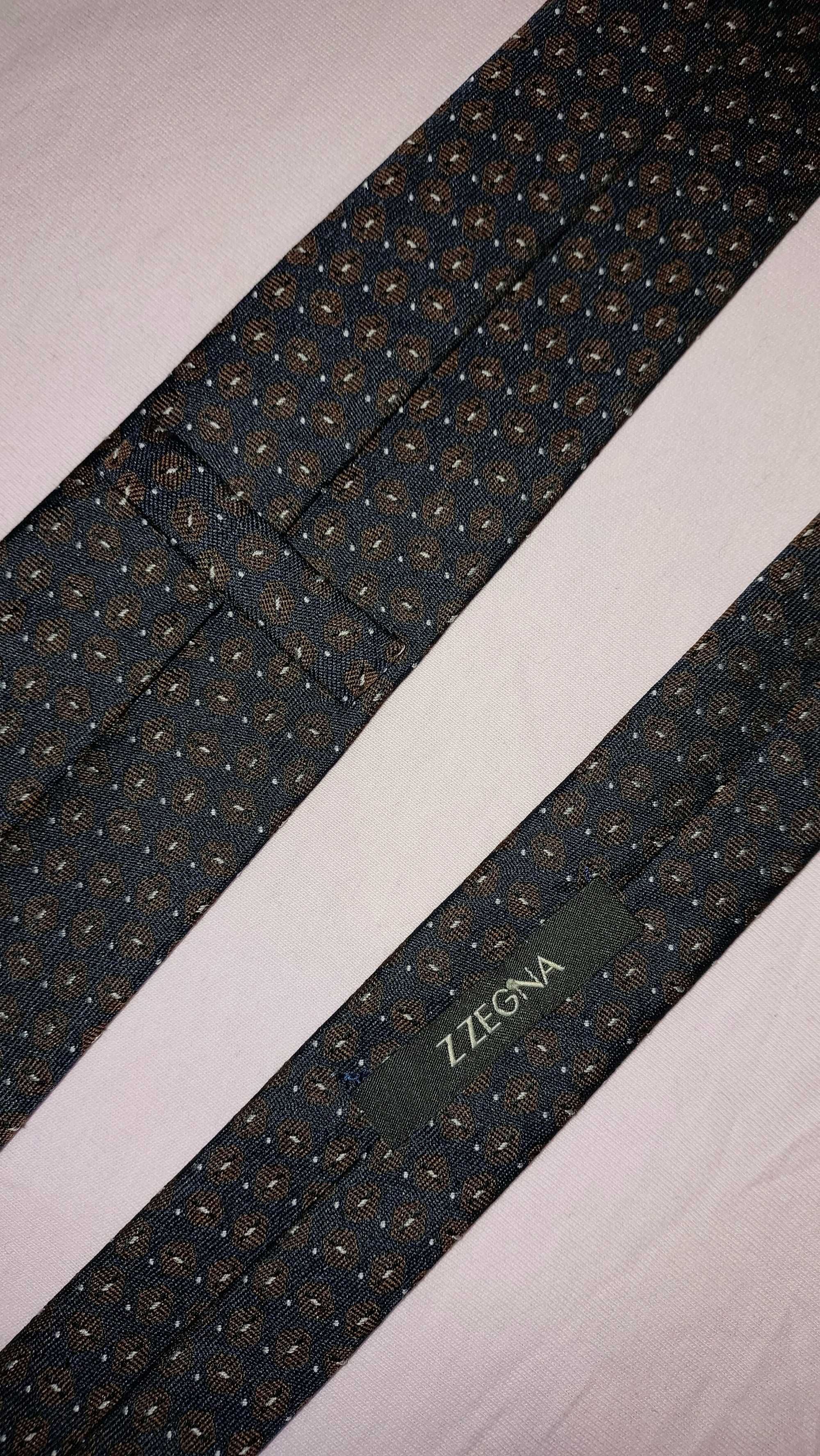галстук Ermenegildo Zegna Made in Italy Неношеный