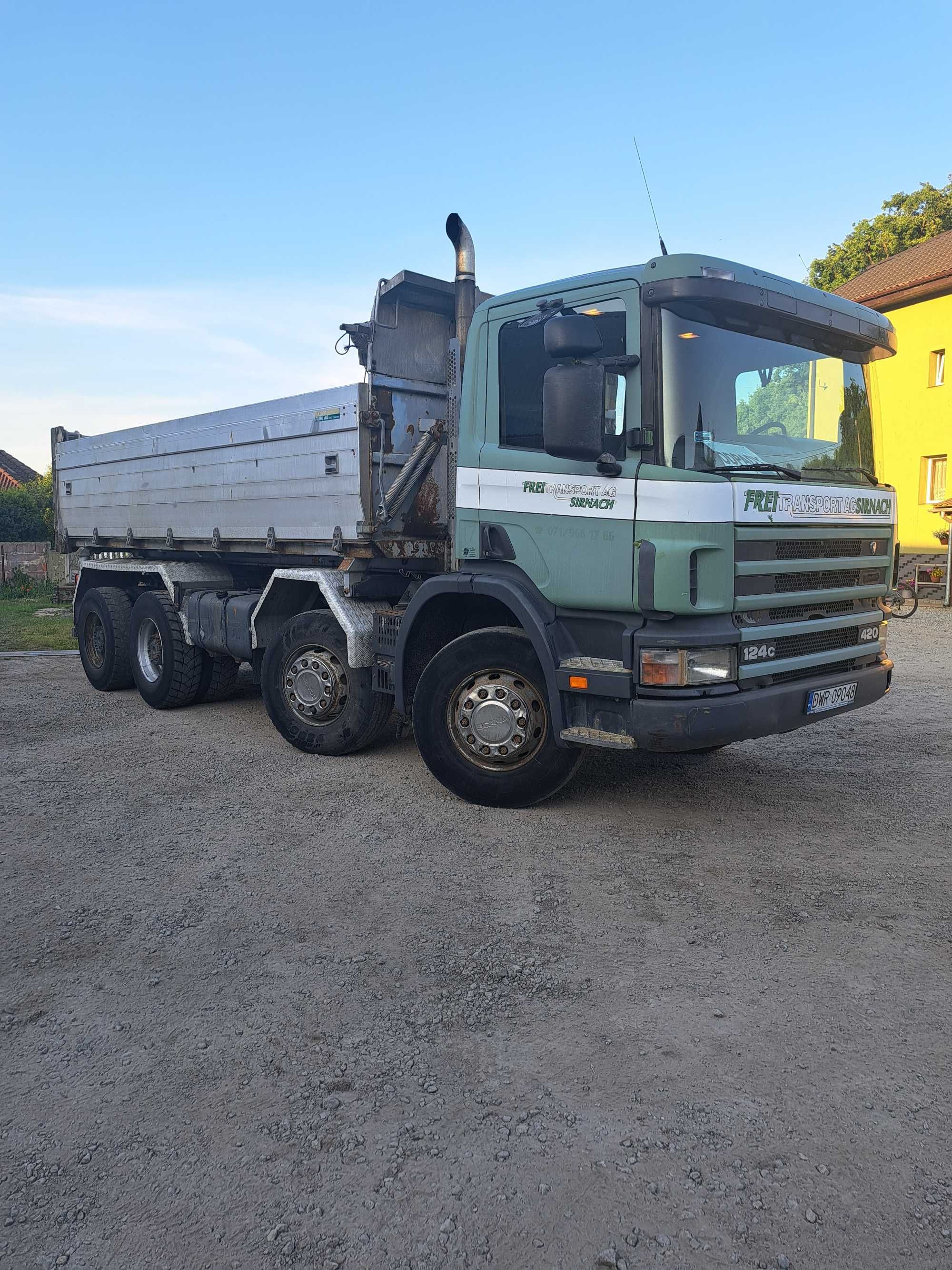 SCANIA 420 8X4  2001 rok