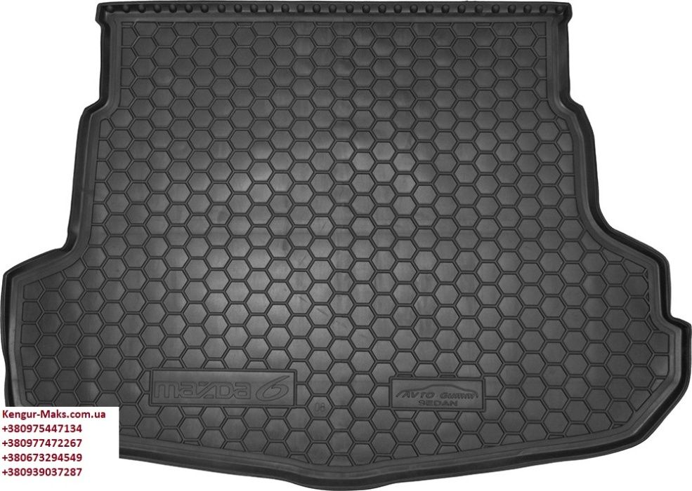 Коврики в Багажник=MAZDA= M6 Седан - 2003/2008/2013 Модельные