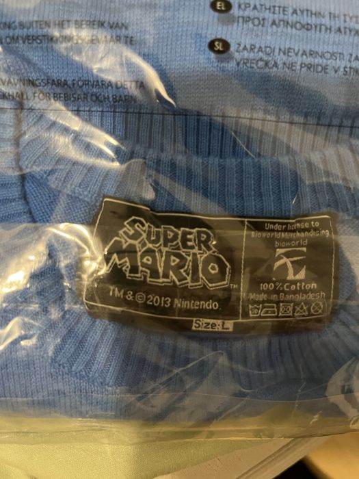 Nowy Sweter Mario Bros Nintnedo r. L