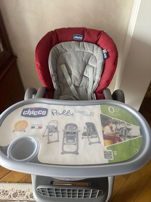 Стільчик  для годування Chicco Polly Magic Relax New
