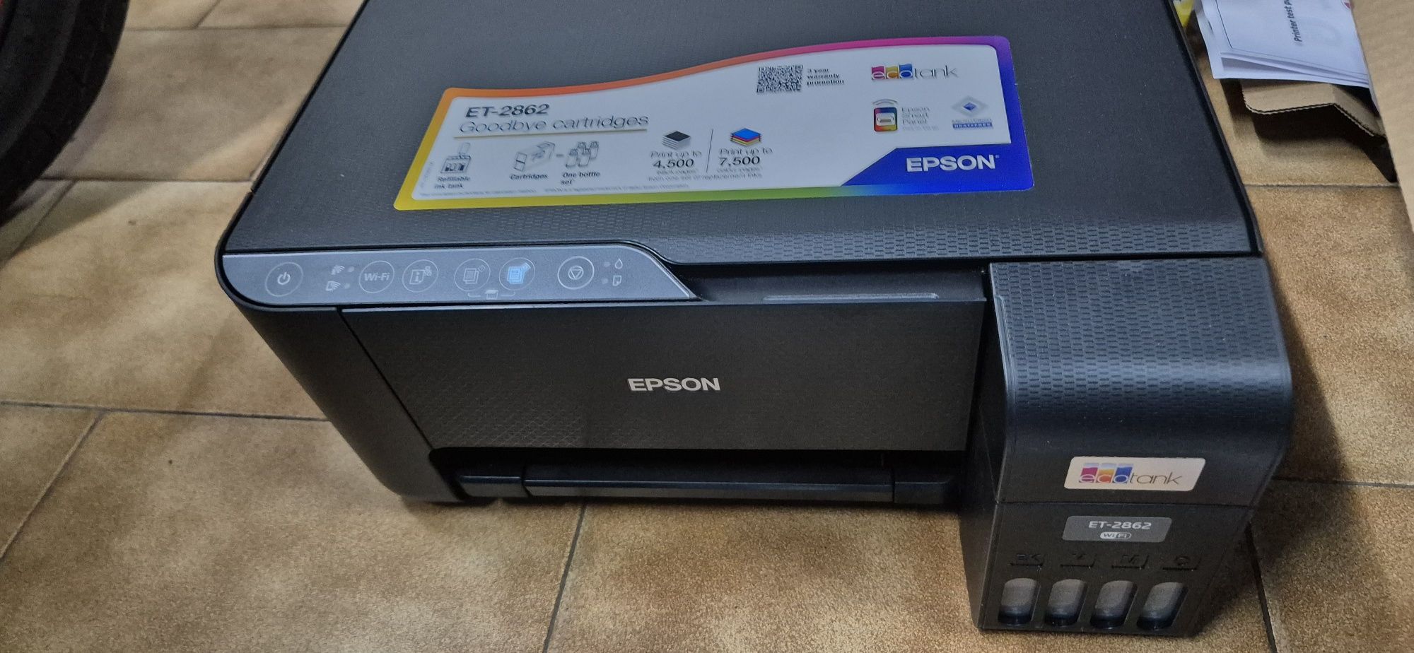 Epson ET2862 mais recarga