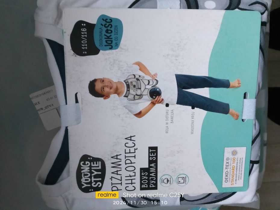 Piżama chłopięca 100% bawełna!