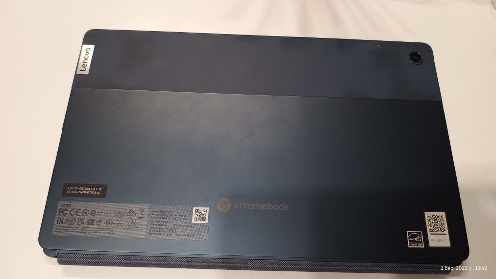 Планшет/ноутбук Lenovo ip duet 5 chromebook не робочий