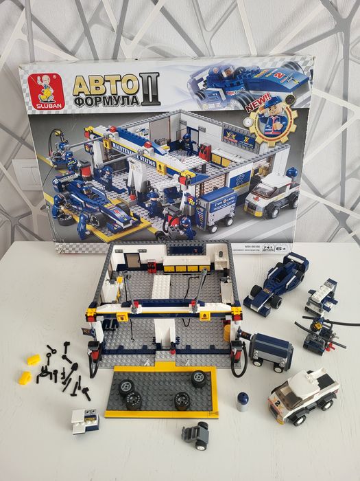 Конструктор аналог лего автоперегони фігурки машини