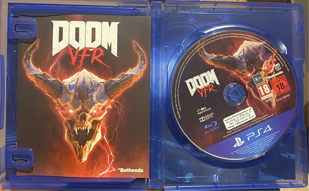 Doom VFR gra na ps4