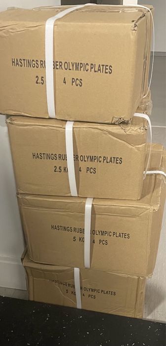 Discos musculacao olimpicos