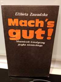 słownik słowniczek języka niemieckiego Mach's gut Zawadzka