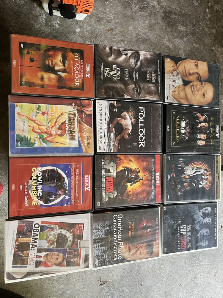 Filmes e documentarios em DVD