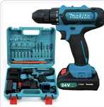 Акумуляторний 550DWE 24v 5a
Аккумуляторный шуруповерт Makita 550 DWE 2