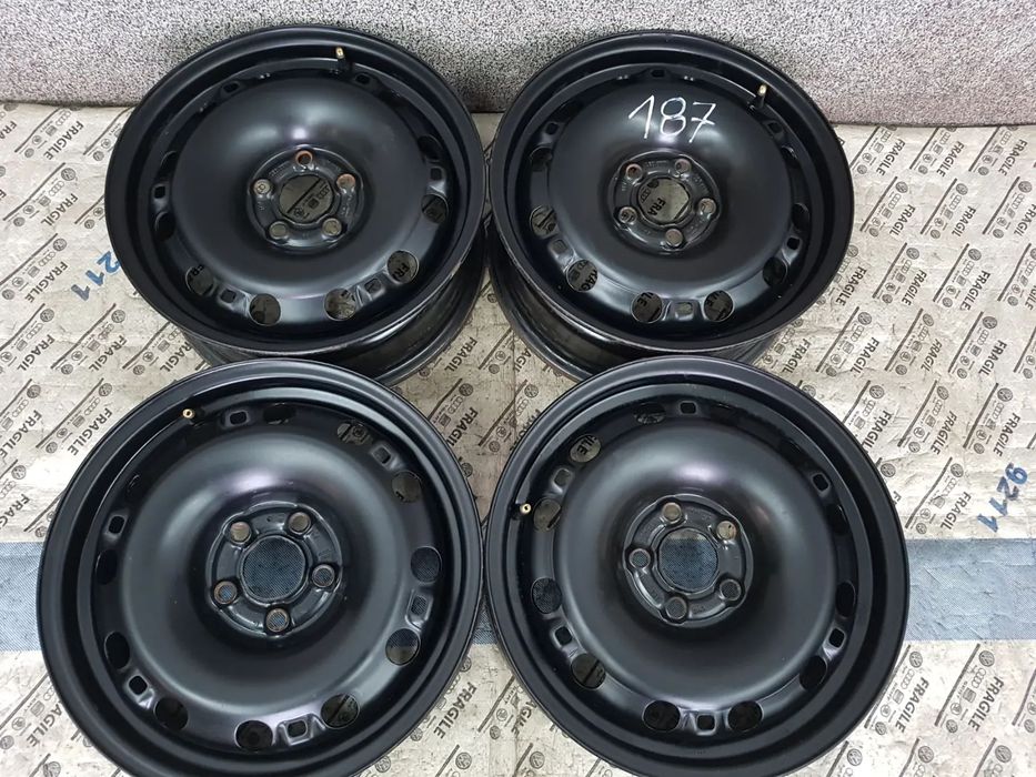 FELGI STALOWE VW  5X100 6JX15 ET38 VW POLO SKODA FABIA SEAT IBIZA