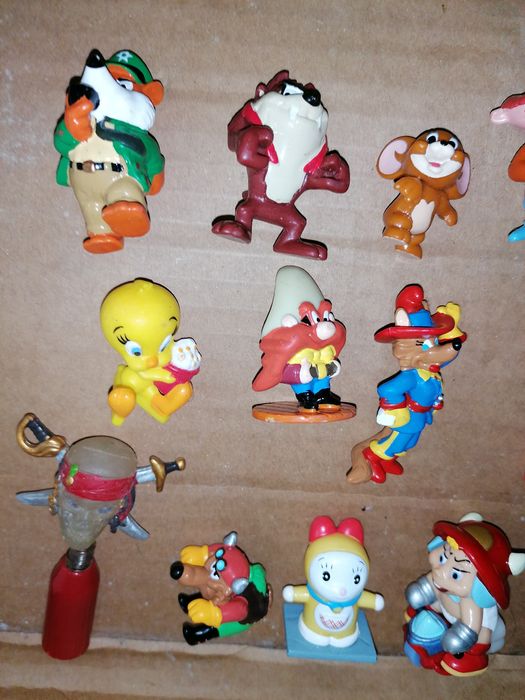 Conjunto bonecos miniatura