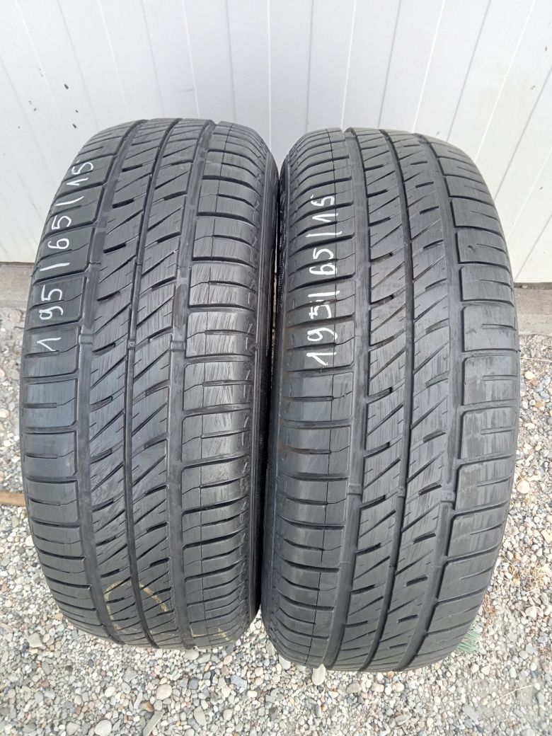 2x Opony Używane Letnie 195/65R15 Dębica