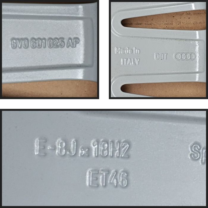 Felgi Aluminiowe Audi S3 S3 RS3 SQ2 Q3 8.0"x18 5x112 ET46