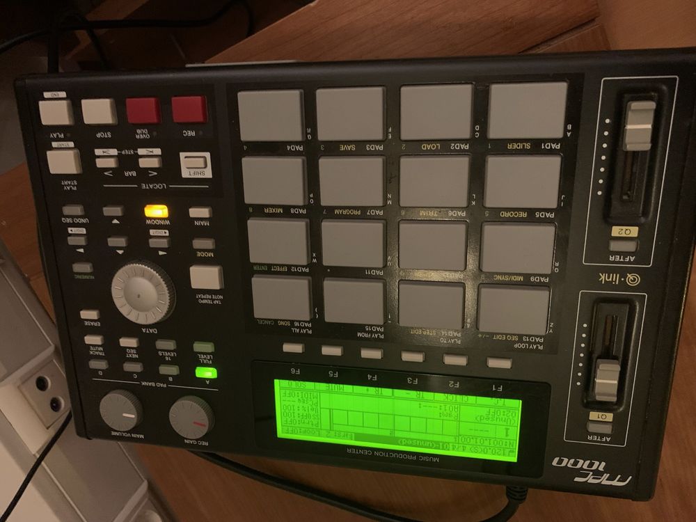 Akai mpc 1000 perfeitas condições sampler hip hop