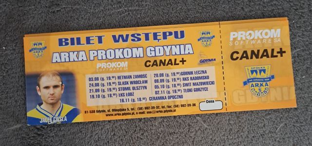 Arka Gdynia bilet