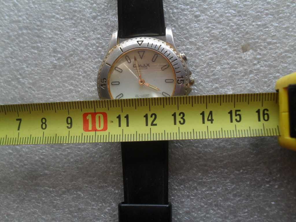 Vintage OMAX el-light waterproof podświetlana tarcza pasek Casio