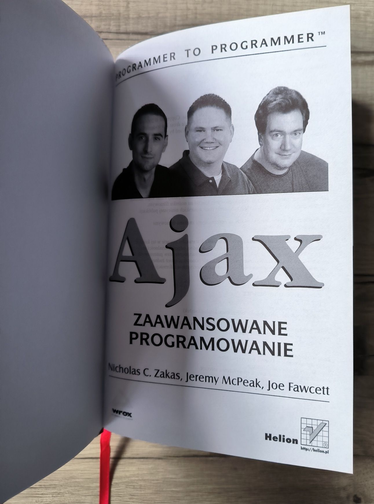 Ajax zaawansowane programowanie Zakas