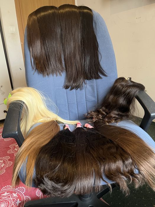 Premium włosy słowiański naturalne do przedłżenja