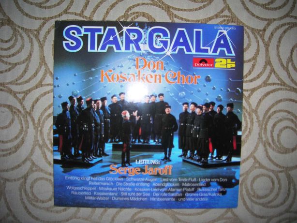 Don Kosaken Chor Serge Jaroff-Stargala.  Wydawca Polydor. Album  2 Lp